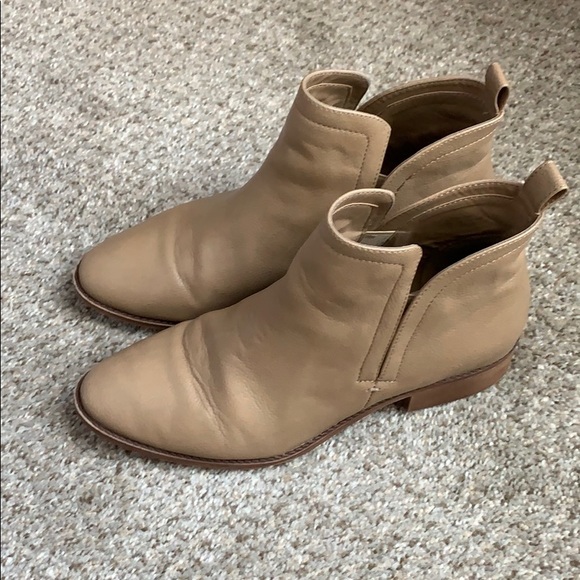 Tan Forever 21 booties. - Picture 2 of 6